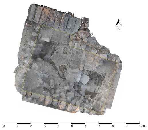 Fig. 19. Trench T2-S: final state of exploration in 2024 (orthophoto by Adel Wojtek Oubraham).