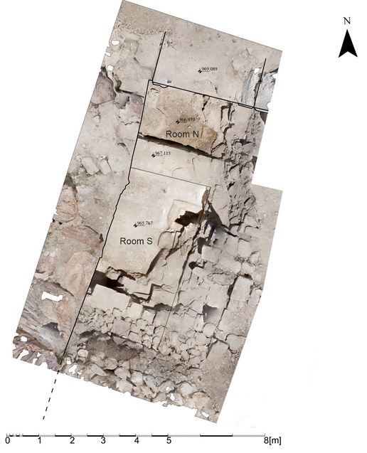 Fig. 10. Trench T. 5, orthophoto (image by Anna Kubicka-Sowińska).